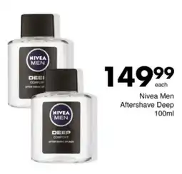 Save Hyper Nivea Men Aftershave Deep offer
