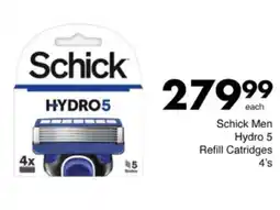 Save Hyper Schick Men Hydro 5 Refill Catridges offer