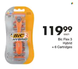 Save Hyper Bic Flex 3 Hybrid +6 Cartridges offer