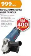 BUCO Ryobi 230mm 2000W Angle Grinder offer