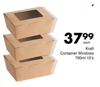 Save Hyper Kraft Container Windows offer