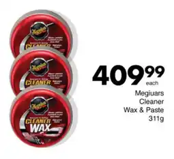 Save Hyper Megiuars Cleaner Wax & Paste offer