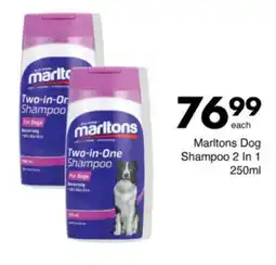 Save Hyper Marltons Dog Shampoo 2 In 1 offer