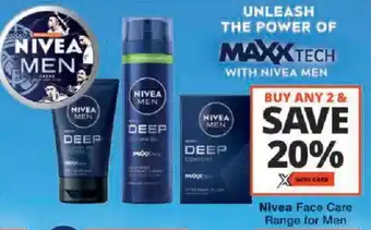Nivea Face Care Range for Men