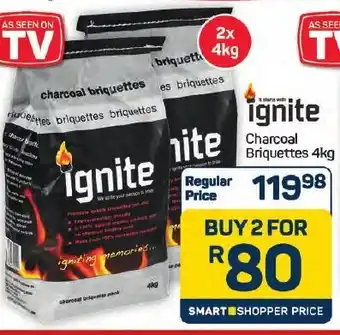 Pick n Pay Hypermarket Ignite Charcoal Briquettes offer