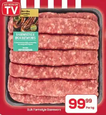 Pick n Pay Hypermarket Bulk Farmstyle Boerewors offer