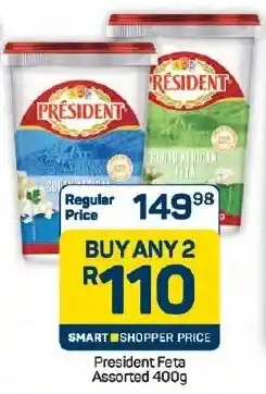 Pick n Pay Hypermarket President Feta Assorted offer