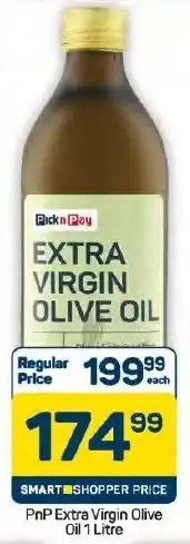 Pick n Pay Hypermarket PnP Extra Virgin Olive Oil offer