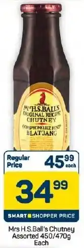 Pick n Pay Hypermarket Mrs H.S.Ball's Chutney Assorted offer