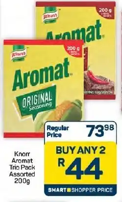 Pick n Pay Hypermarket Knorr Aromat Trio Pack Assorted offer