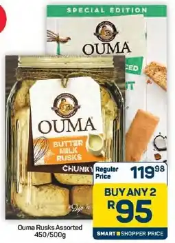 Pick n Pay Hypermarket Ouma Rusks Assorted offer