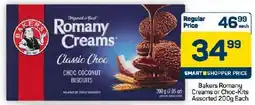 Pick n Pay Hypermarket Bakers Romany Creams or Choc-Kits Assorted offer