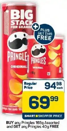 Pick n Pay Hypermarket Pringles Assorted offer