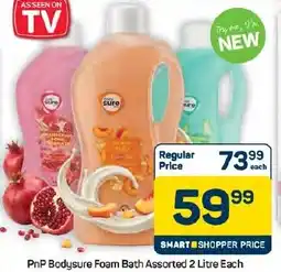 Pick n Pay Hypermarket PnP Bodysure Foam Bath Assorted offer