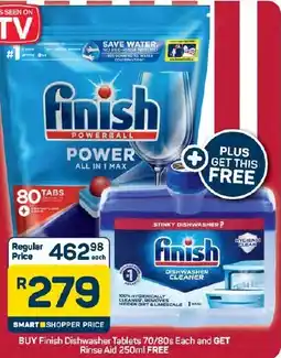 Pick n Pay Hypermarket Finish Dishwasher Tablets offer