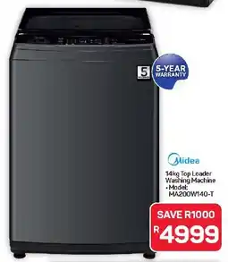 Pick n Pay Hypermarket Midea Top Loader Washing Machine offer