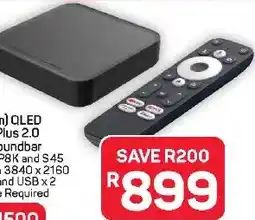Pick n Pay Hypermarket Maxdorf 4K Smart TV Box Google TV 12 offer