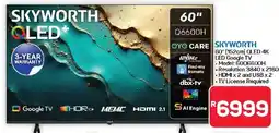 Pick n Pay Hypermarket Skyworth 60" 152cm OLED 4K LED Google TV offer