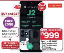 Pick n Pay Hypermarket Spectra J2 64GB offer