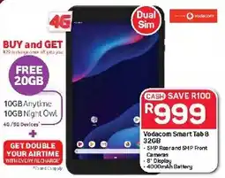 Pick n Pay Hypermarket Vodacom Smart Tab 8 32GB offer