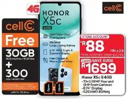 Pick n Pay Hypermarket Honor X5c 64GB offer