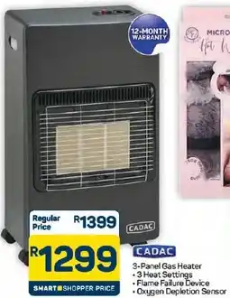 Pick n Pay Hypermarket Cadac 3-Panel Gas Heater offer