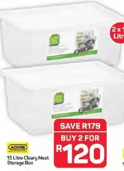 Pick n Pay Hypermarket Addis Cleary Neat Storage Box offer