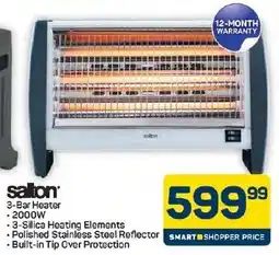 Pick n Pay Hypermarket Salton 3-Bar Heater offer