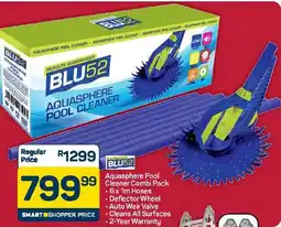 Pick n Pay Hypermarket Blu52 Aquasphere Pool Cleaner Combi Pack offer