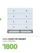 Fair Price Nara Bedroom Chest Of Draws 4-048 offer