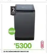 Fair Price Hisense 14Kg T/L W/Machine WT3K1423UB 22-300 offer