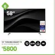 Fair Price Toshiba 58 Smart TV 23-834 offer