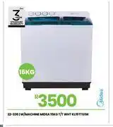 Fair Price Midea 16Kg T/T WHT W/Machine KL15TTG1W 22-336 offer