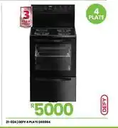 Fair Price Defy 4 Plate Stove DSS694 21-024 offer