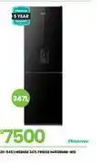 Fair Price Hisense 347Ltr Fridge H450BMIB-WD 20-545 offer