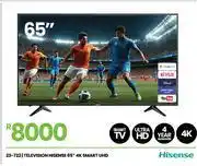 Fair Price Hisense 65 UHD 4K Smart Television 23-722 offer