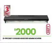 Fair Price Defy 900 Gemini Cookerhood DCH90B 21-591 offer