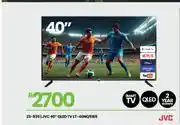 Fair Price JVC 40 QLED Smart TV LT-40NQ5165 23-835 offer