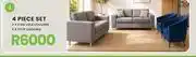 Fair Price Lola Collection 4 Piece Set (2 x 2 Div Lola Couches + 2 x Tulip Couches) offer