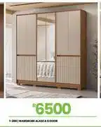 Fair Price Alasca 6DR Wardrobe 1-286 offer