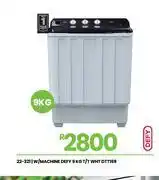 Fair Price Defy 9Kg T/T WHT Washing Machine DTT169 22-321 offer