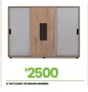 Fair Price Moreno Chest Of Draws 4-047 offer
