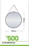 Fair Price Halo Mirror 40-1216 offer