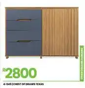Fair Price Texas Chest Of Draws 4-045 offer