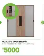 Fair Price Moreno 3 Door Sliding Bedroom 1825 x 450 x 2160mm 1-282 offer