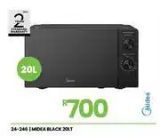 Fair Price Midea 20L Black Microwave Oven 24-246 offer