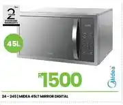 Fair Price Midea 45L Mirror Digital Microwave 24-245 offer