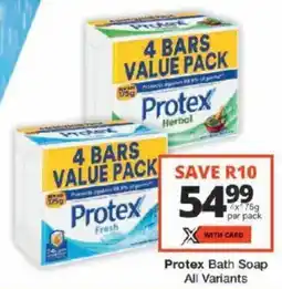 Checkers Protex Bath Soap All Variants offer