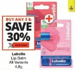 Checkers Labello Lip Balm All Variants offer