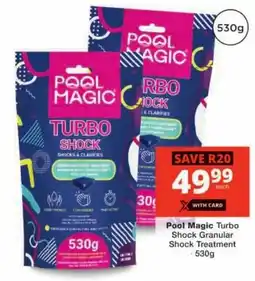Checkers Pool Magic Turbo Shock Granular Shock Treatment offer